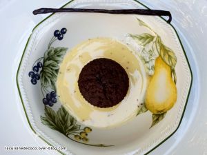 Recette Petits moelleux au chocolat, coeur coulant chocolat café