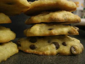 Recette Cookies banane-chocolat
