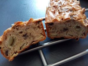 Recette Cake champignons, oignons et andouille