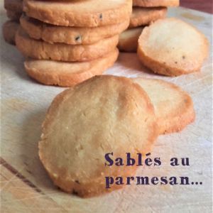 Recette [apéro] Sablés au parmesan