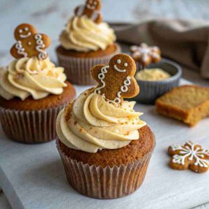 Recette Gin Extract Gingerbread Cupcakes – Botanical Adult Dessert