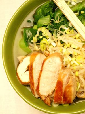 Recette Ramen au poulet