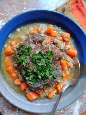 Recette Joue de boeuf aux carottes