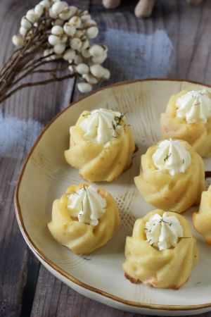 Recette Financiers saumon/citron vert