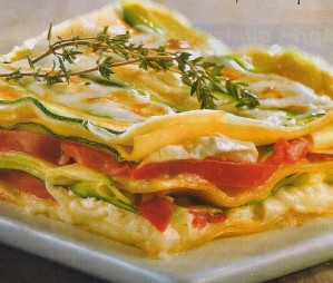 Recette Lasagnes aux courgettes de Florence