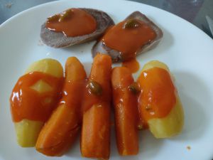 Recette Langue de boeuf sauce tomate au cookéo