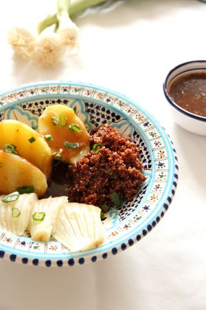Recette Fenouil sauce miso et quinoa