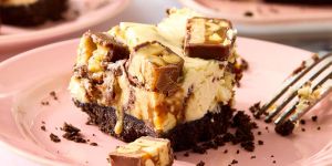 Recette Snickers Cheesecake Bars