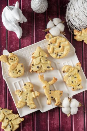 Recette Sablés clémentine et chocolat