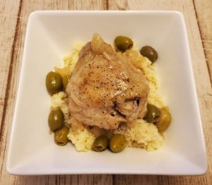 Recette Lemon and olive chicken wirh couscous