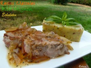 Recette Filet Mignon de Porc aux Chasselas