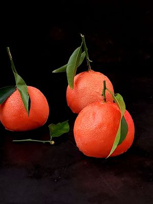 Recette Trompe l'oeil clémentine de Cedric Grolet