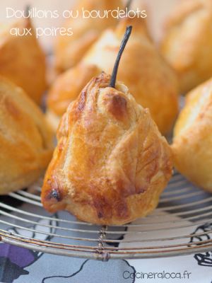 Recette Douillons ou bourdelots aux poires