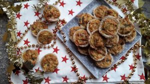 Recette Calendrier de l'avent #9 : Mini Quiches carottes/oignons {Vegan}