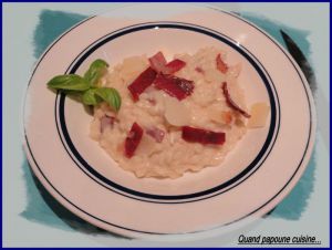 Recette Risotto au prosciutto et au parmesan