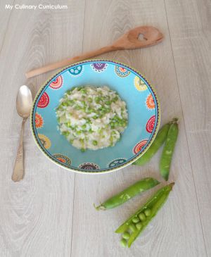 Recette Risotto aux petits pois (Risotto with peas)