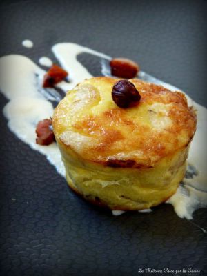 Recette Flan de navets aux noisettes, crème au parmesan pour les fêtes