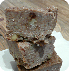 Recette Brownie banane-noix (cru-vegan)