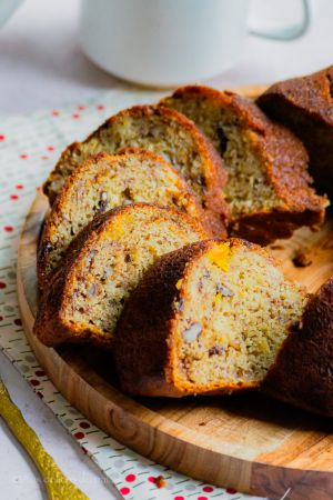 Recette Bundt Cake banane amande et chocolat