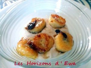 Recette Crème rapide à la banane