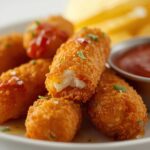 Recette Crispy Air Fryer Mozzarella Sticks