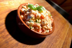 Recette Rillettes De Saumon Mayonnaise Wasabi Aux Tomates Basilic