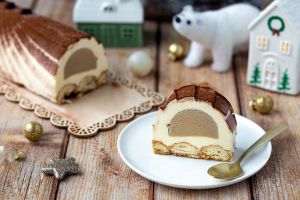 Recette Bûche glacée tiramisu
