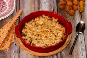 Recette Cobbler aux mirabelles à la fève de Tonka