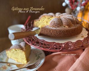 Recette Gâteau aux amandes et fleur d’oranger {sans gluten}