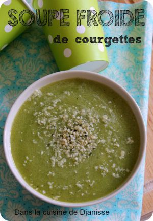 Recette Soupe de courgettes, froide et crue {au Thermomix} – #Vegan