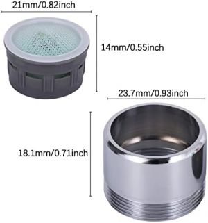 Recette Revolutionize Your Faucet: NIDAYE Aerator Sizes Unleashed!