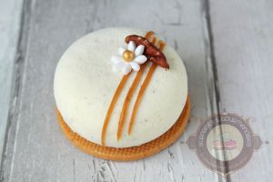 Recette Mini entremets vanille et noix de pécan