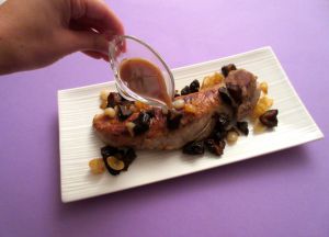 Recette Filet mignon de porc aux prunes séchées