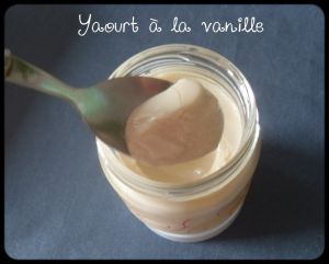 Recette Yaourts à la vanille
