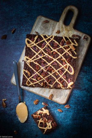 Recette Brownie vegan au beurre de cacahuètes