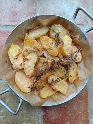 Recette Pommes de terre au parmesan