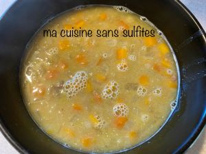 Recette Soupe de pois cassés, céleri, carottes (Star Wars Soup)