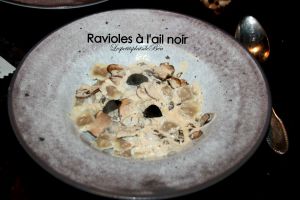 Recette Ravioles à l'ail noir