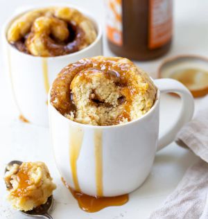 Recette Caramel Roll in a Mug