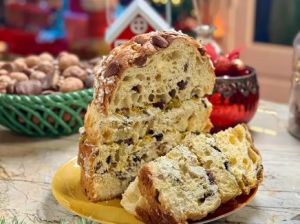 Recette Panettone surprise à la pistache de cyril lignac dans tous en cuisine