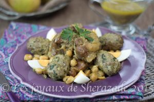 Recette Boules de viande hachée aux oeufs , recette algérienne
