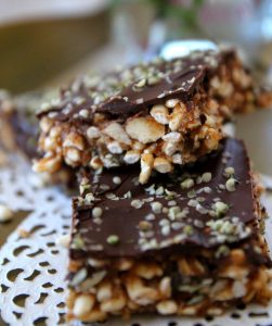 Recette Barre amandes noix et chocolat {VEGAN}