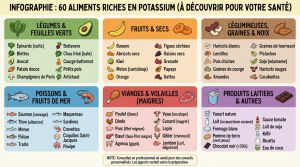 Recette 60 aliments riches en potassium à découvrir