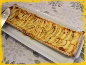 Recette Tarte aux pommes et spéculoos