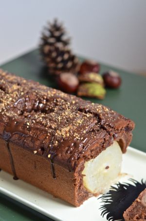 Recette Gâteau poire chocolat (vegan)