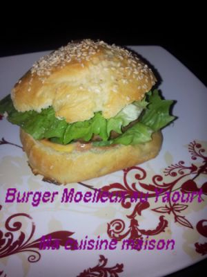 Recette Burger Moelleux au Yaourt