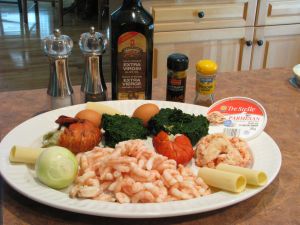 Recette Cannellonis farcis aux fruits de mer & épinards, sauce béchamel