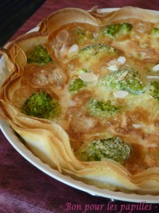 Recette Quiche Brie Brocolis