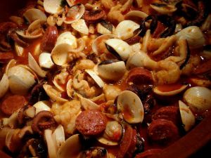 Recette Cassolette de Fruits de Mer et Chorizo