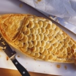 Recette Bar farci aux crevettes en pâte feuilletée